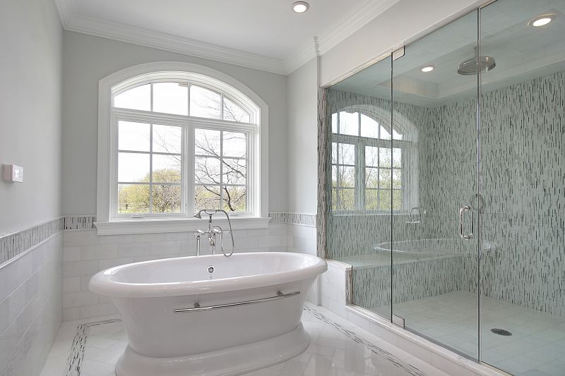 Luxury Bathroom with New Bathtub